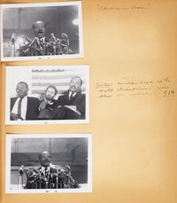 [African-Americana] [King, Martin Luther, Jr.] Photograph Album Documenting the National Conference for New Politics