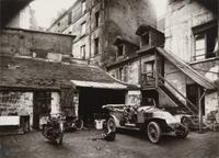 Berenice Abbott, (American, 1898-1991), Atget, Cour, 7 rue de Valence