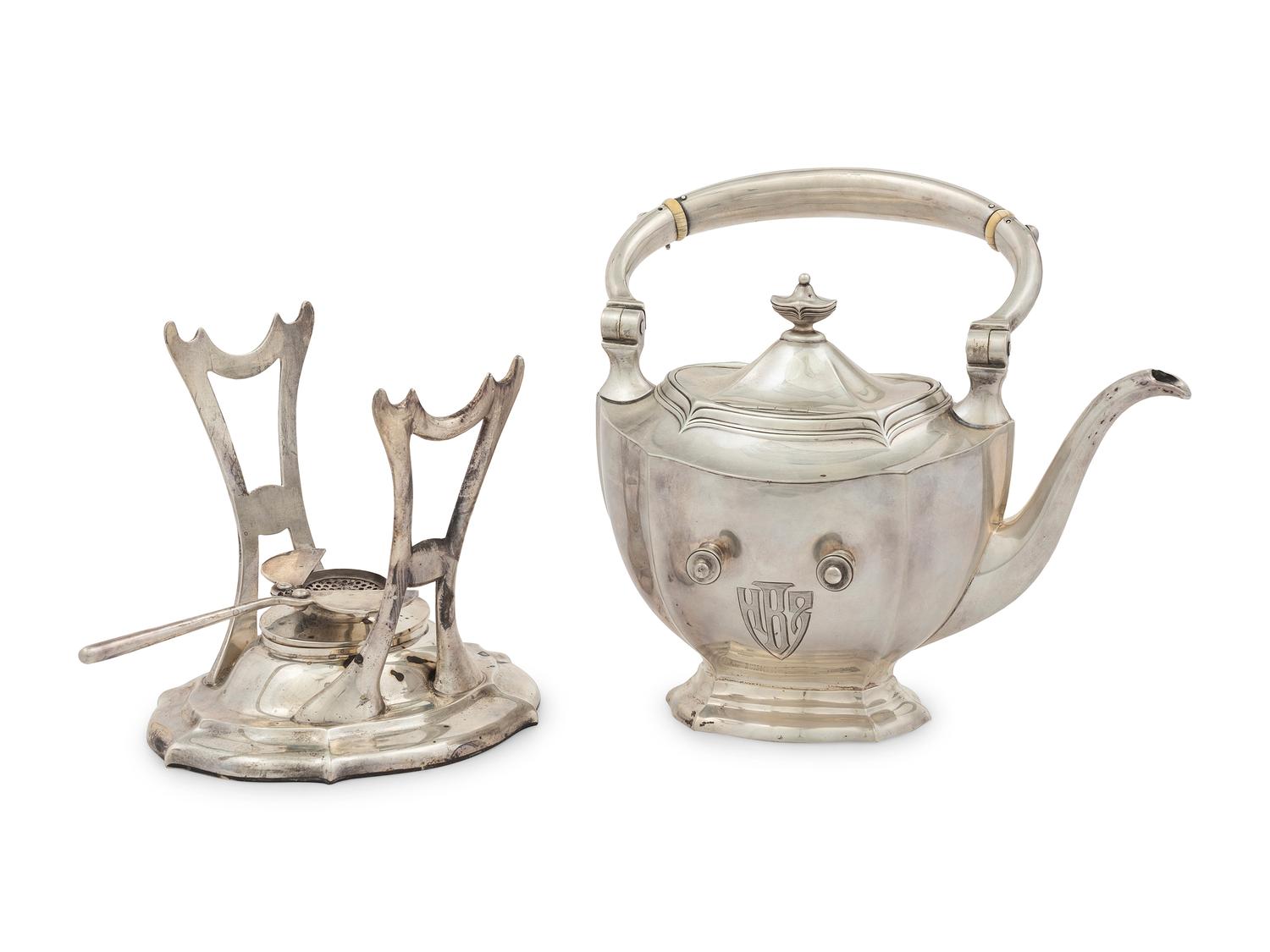 An American Silver Seven-Piece Tea and Coffee Service