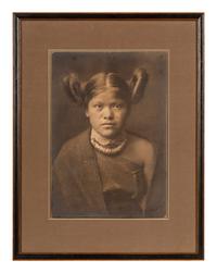 Edward S. Curtis (1868-1952) Primitive style of hair dressing – Hopi, 1904