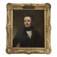 American School 19th century Portrait of Francis Joseph Troubat (1802-1868)