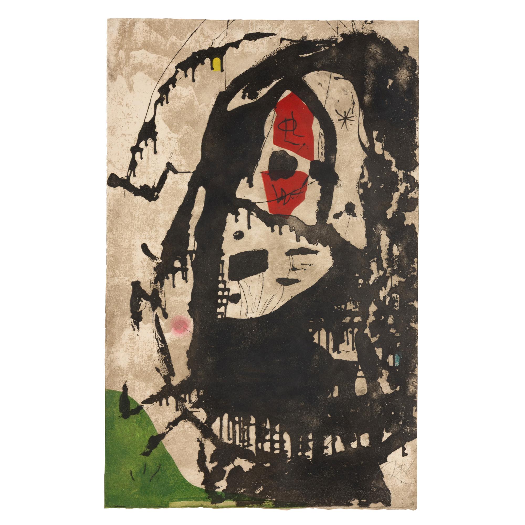 Joan Miró (Spanish, 1893–1983) — Els Gossos VI, 1979