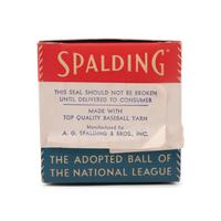 An Original, Unused 1952-57 Spalding Official National League Baseball (Warren Giles, Pres.) in Sealed Box