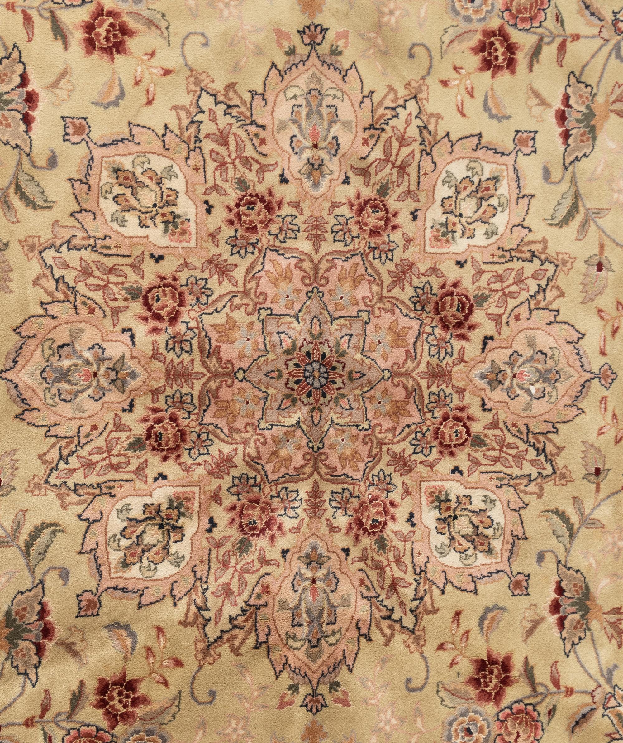 A Tabriz-Design Wool Rug