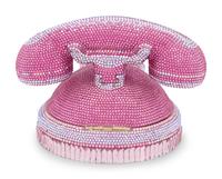 Judith Leiber Collector's Edition Pink Phone Minaudière