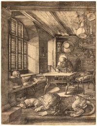 Saint Jerome in His Study