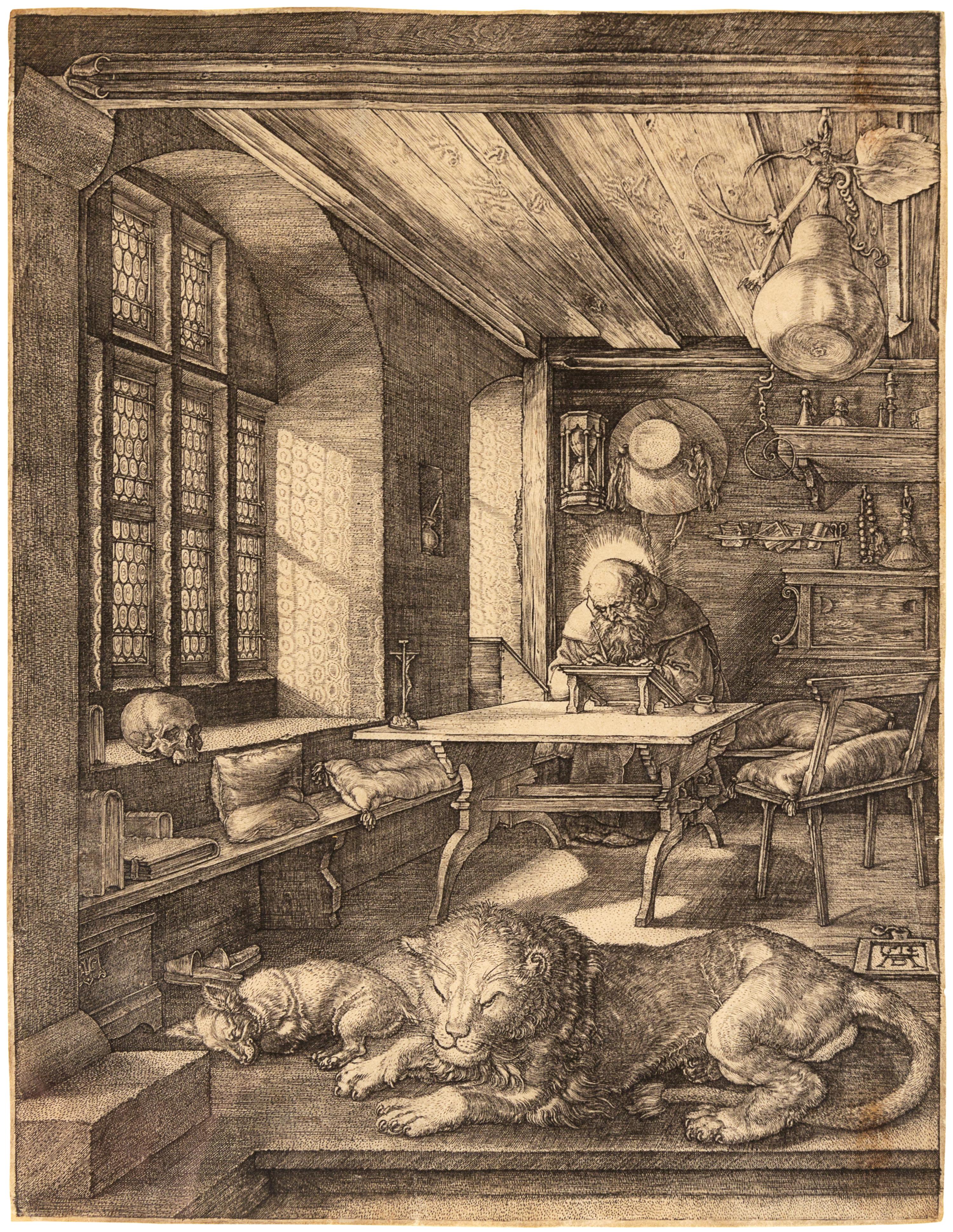 Saint Jerome in His Study