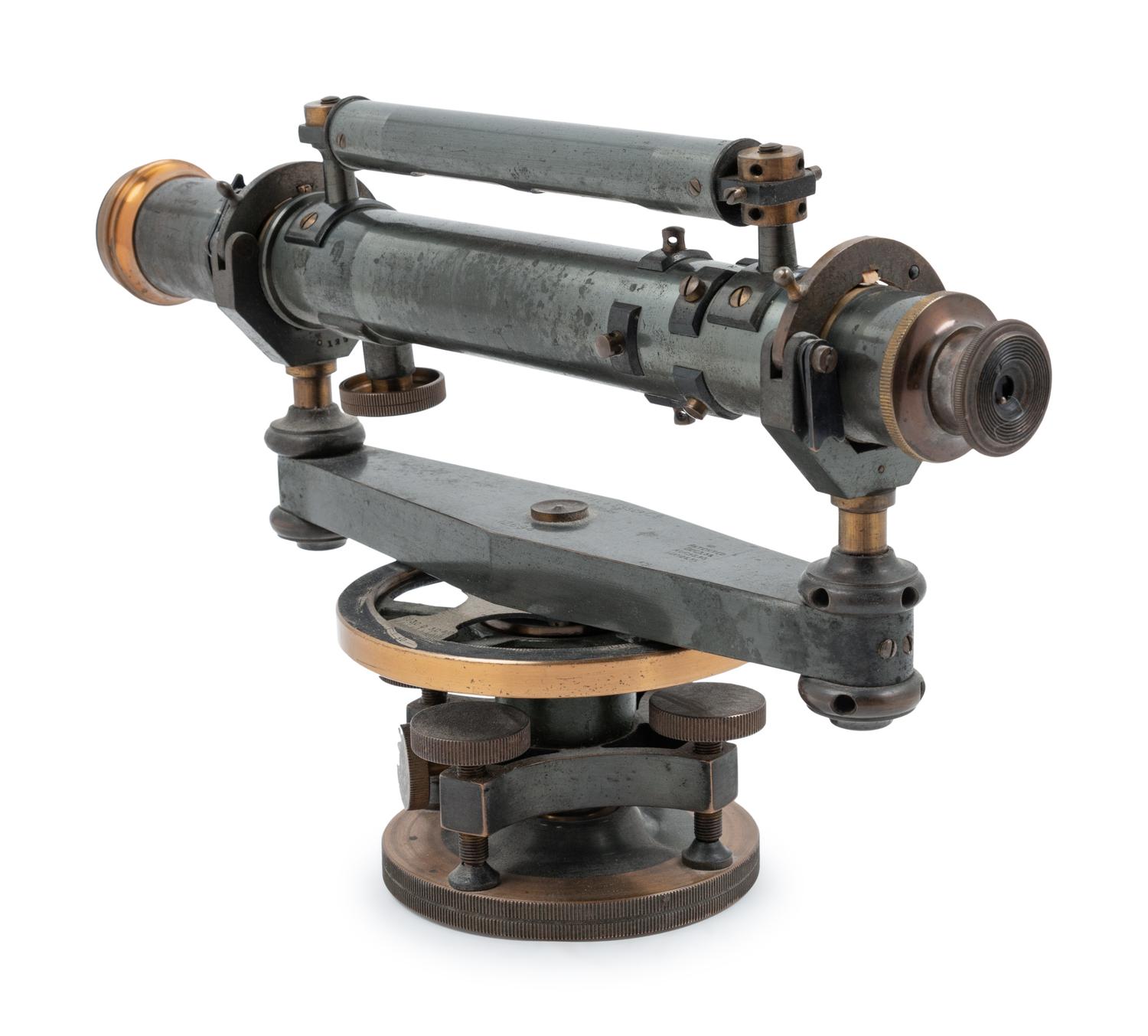 A Lacquered Brass Wye Level