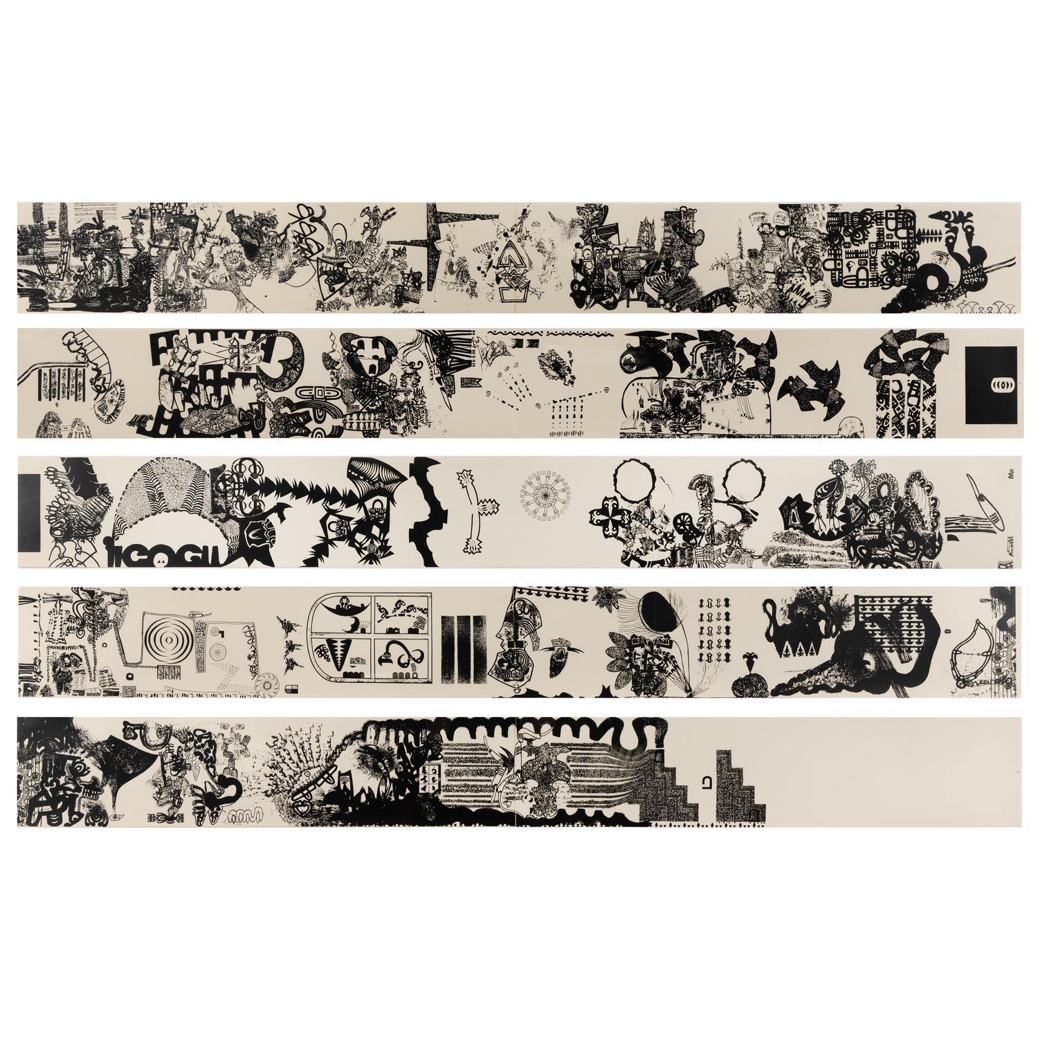 Öyvind Fahlström (Swedish, 1928-1976) — Opera , 1968