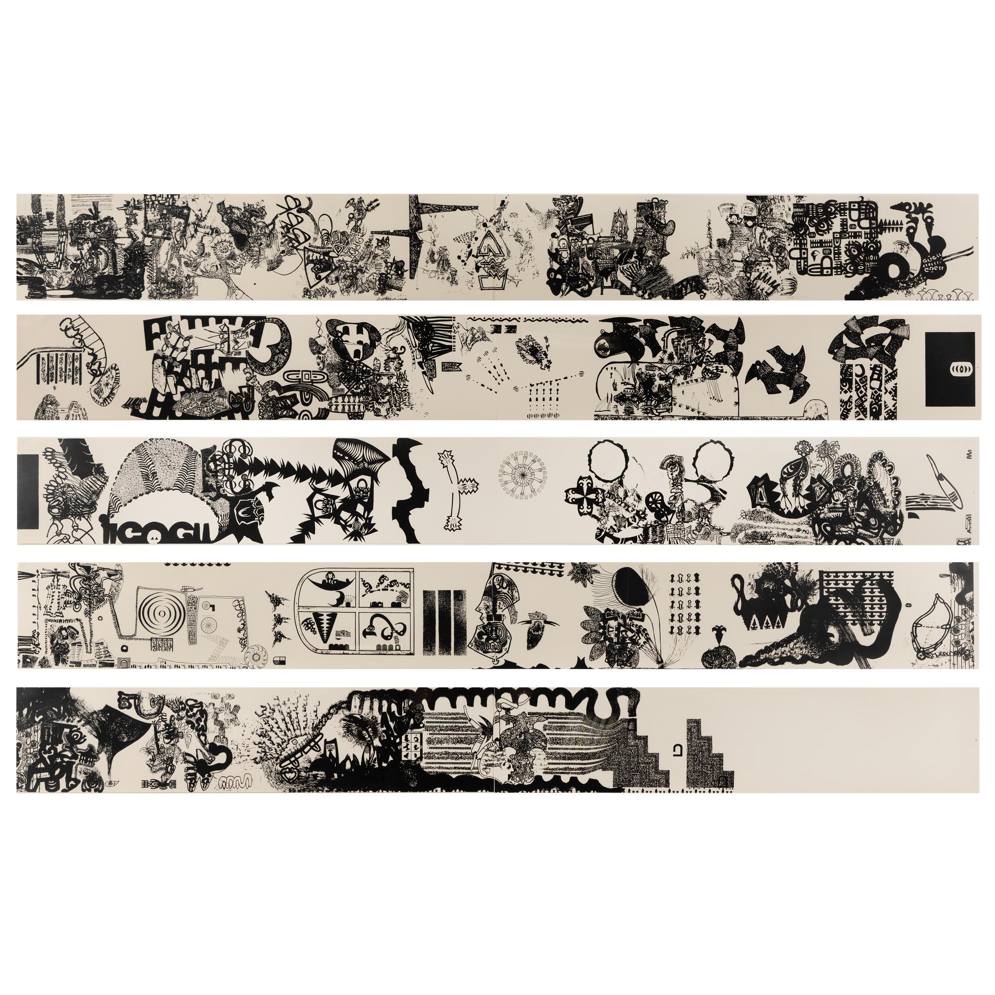 Öyvind Fahlström (Swedish, 1928-1976) — Opera , 1968