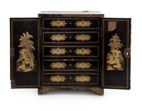 A Chinese Export Lacquered Chest