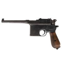 **Pre-War Commercial Mauser C96 Pistol with Mauser Banner Holster Stock