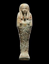 Three Egyptian Faience Ushabtis