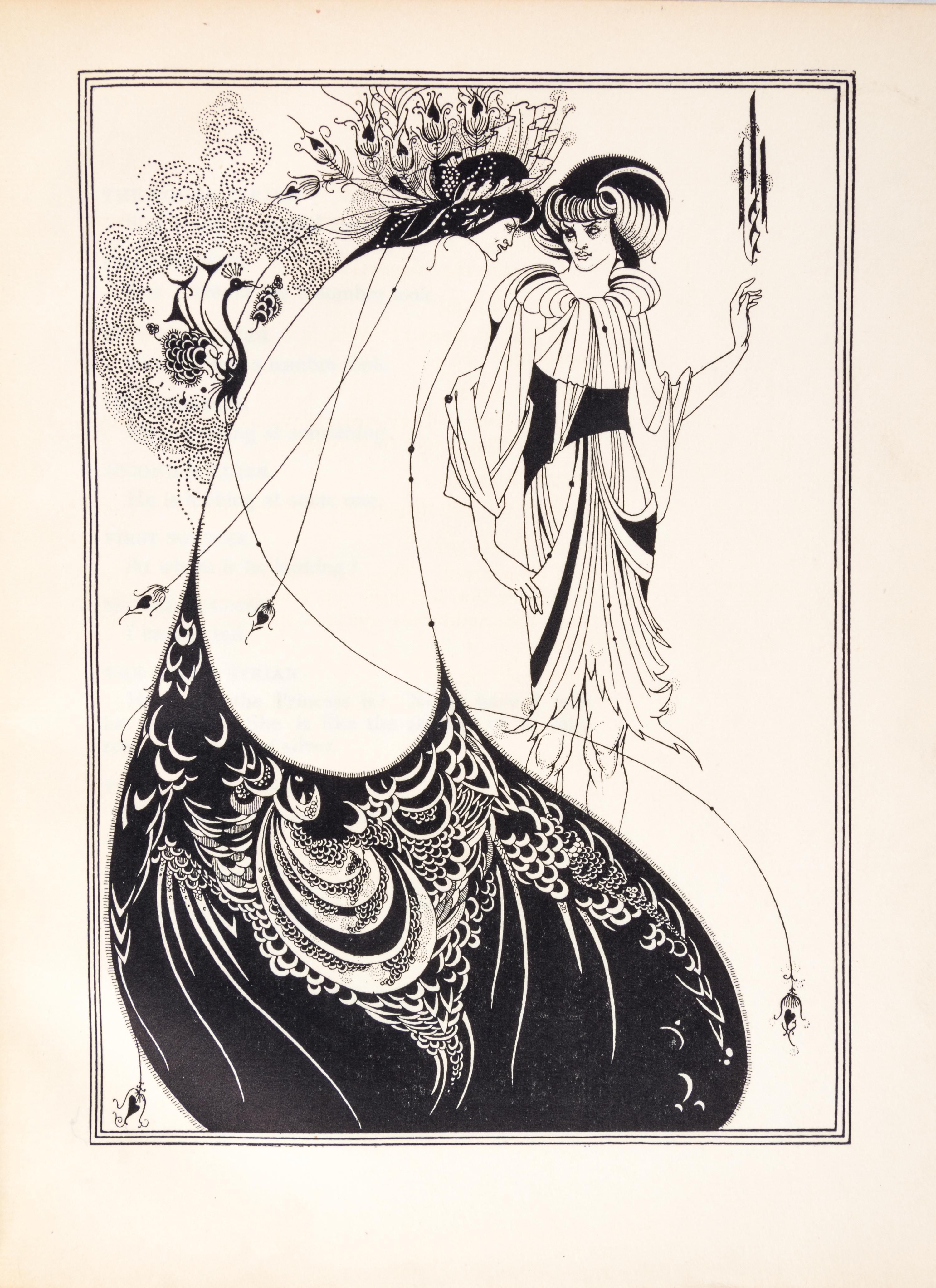 (BEARDSLEY, AUBREY) WILDE, AUBREY. Salome. London and NY, 1907. 16 plates by Beardsley.