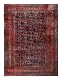 A Mahal Wool Rug