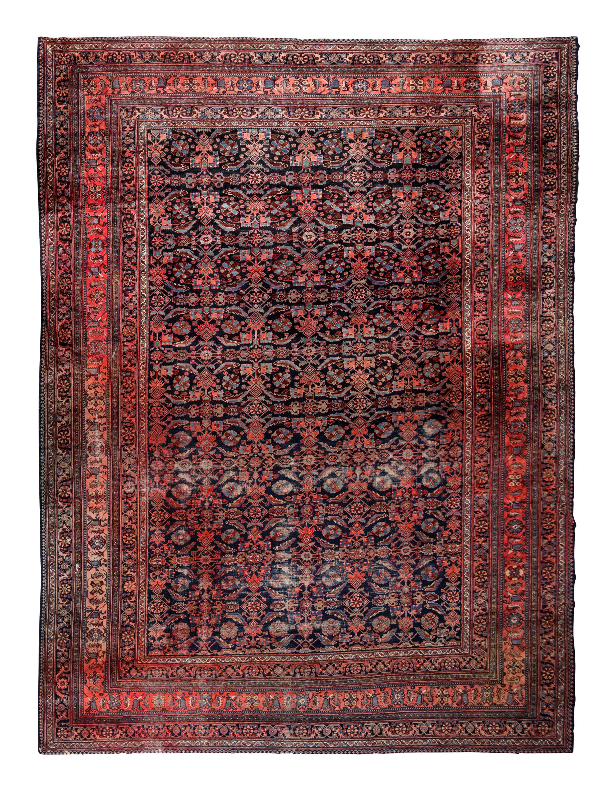 A Mahal Wool Rug
