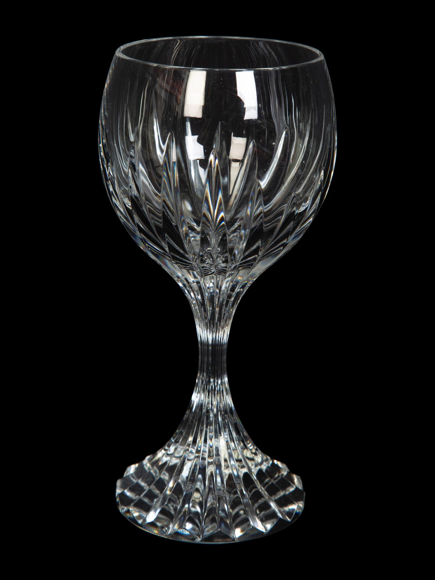 A Baccarat Masséna Stemware Service