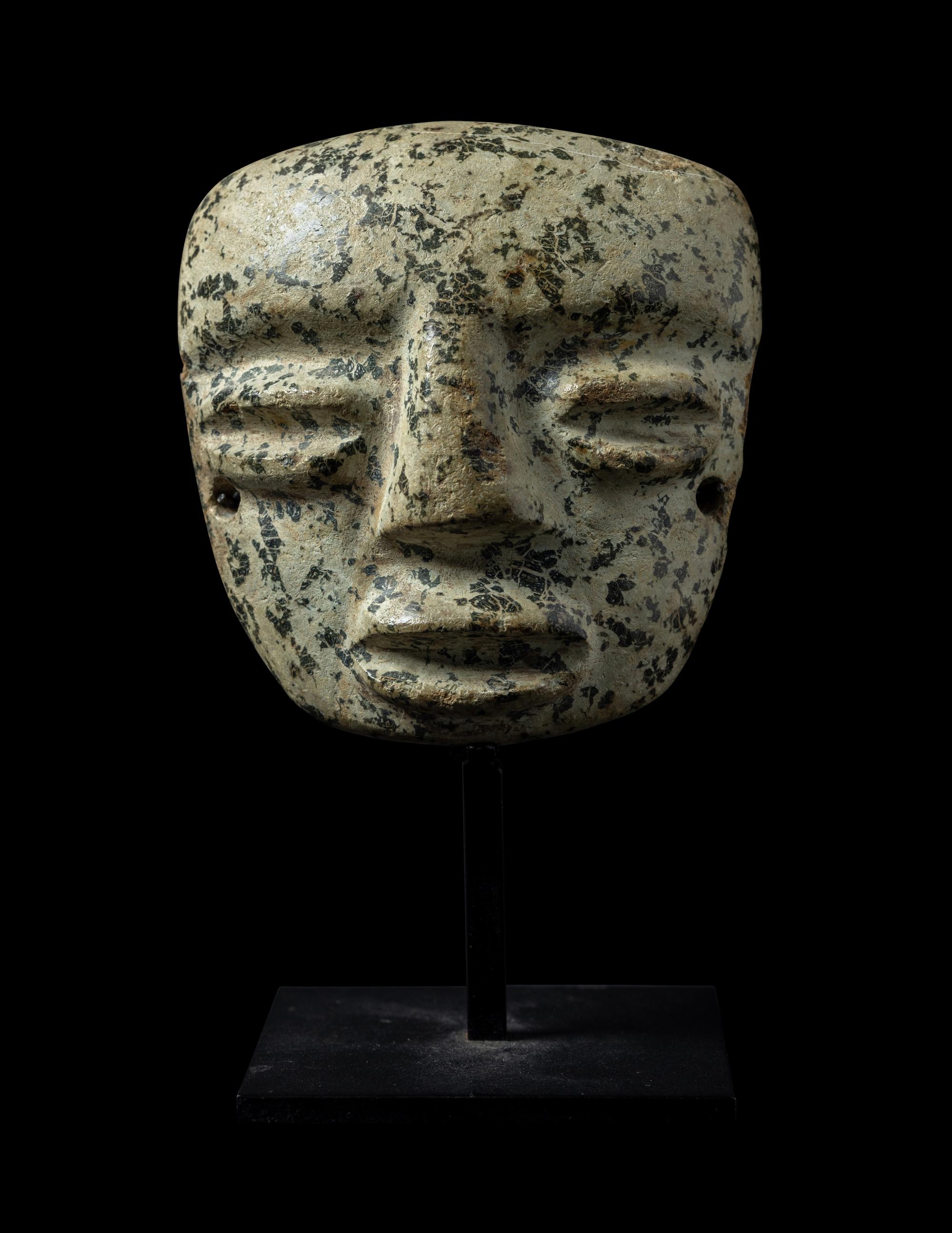 A Chontal Greenstone Head