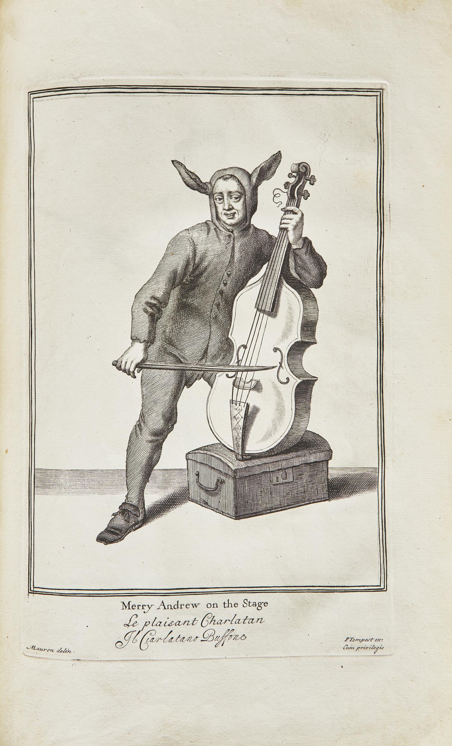 [Cries of London] (Laroon, Marcellus). The Cryes of the City of London Drawne after the Life...