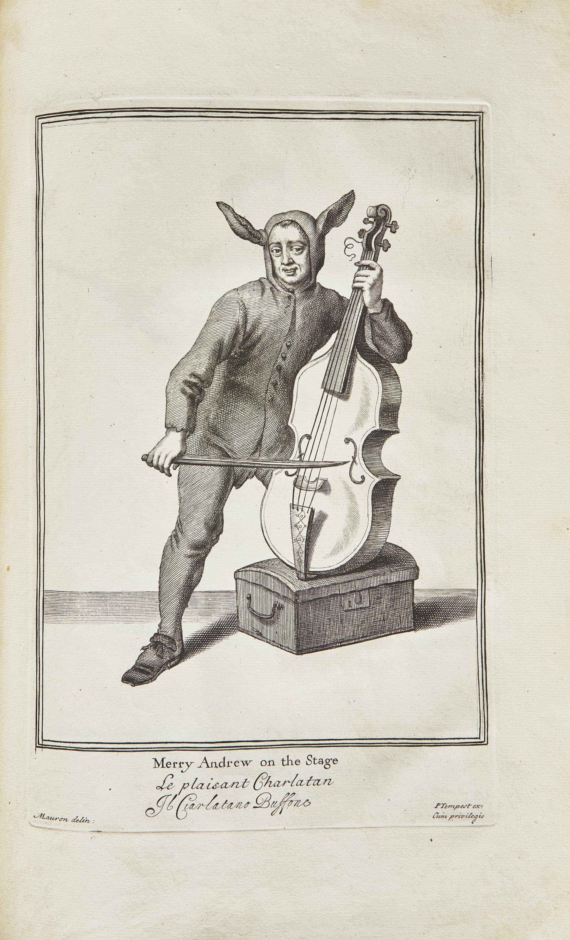 [Cries of London] (Laroon, Marcellus). The Cryes of the City of London Drawne after the Life...