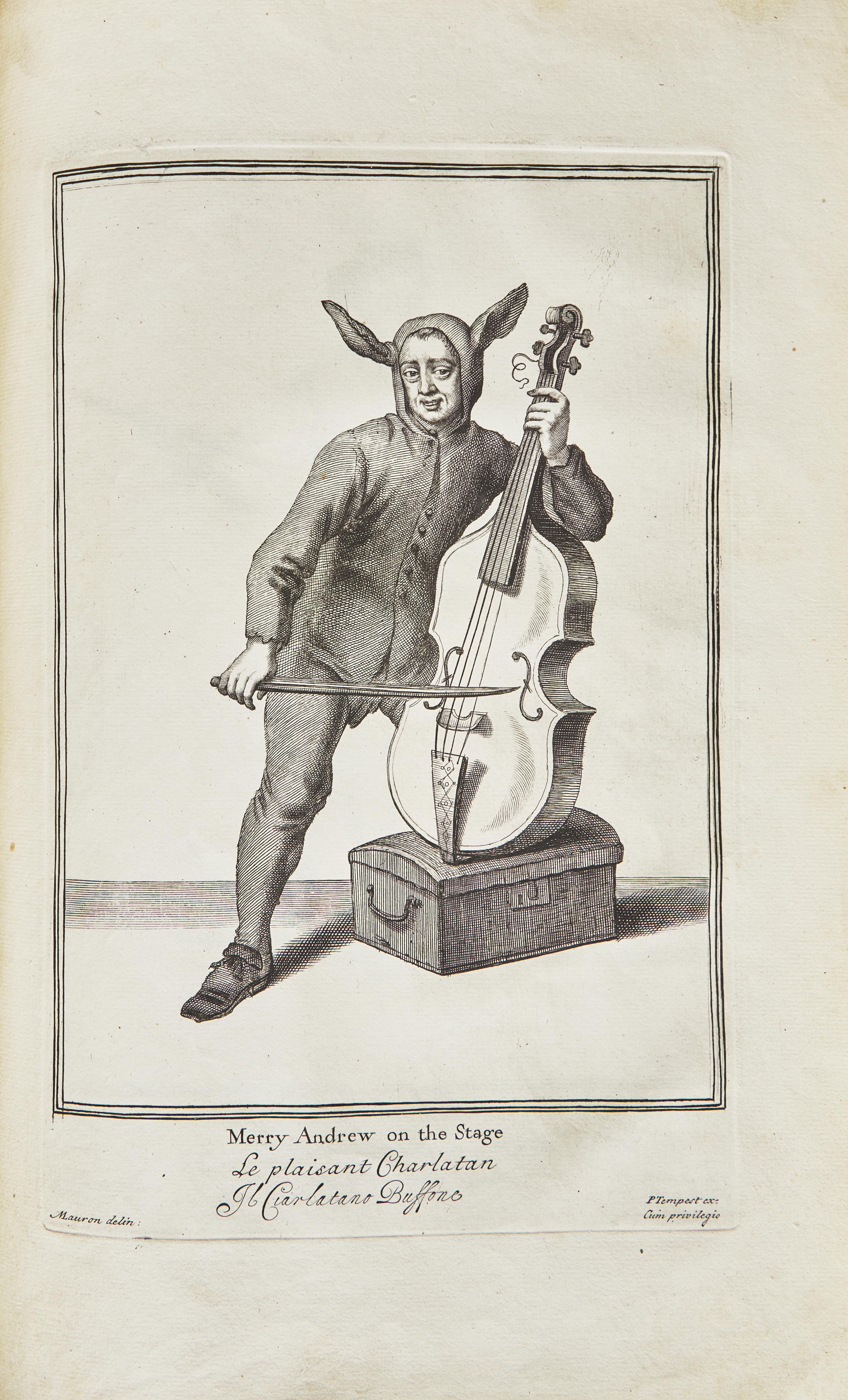 [Cries of London] (Laroon, Marcellus). The Cryes of the City of London Drawne after the Life...