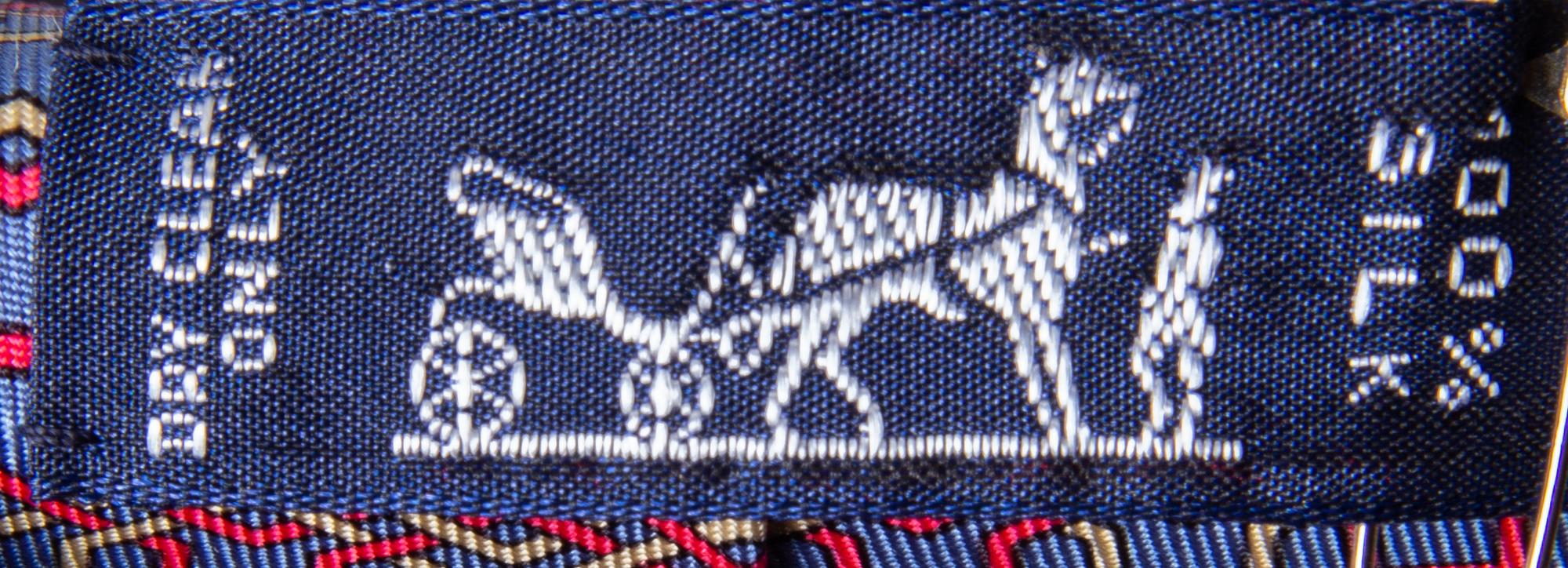 A Pair of Hermès Silk Ties,