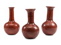 Redware Pottery Vase, PLUS