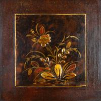 A George II Chinoiserie on Faux Tortoiseshell Decorated Corner Cabinet — 18TH/19TH CENTURY