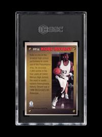 A Group of 1996-97 Score Board Autographed BK Pure Performance Kobe Bryant Rookie Basketball Cards No. PP14 (BGS 8.5 NM+); No. PP14 Gold (SGC 9 MINT)