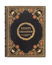 [SANGORSKI & SUTCLIFFE BINDING]. CHESTERTON, Gilbert Keith (1874-1936). Five Types: A Book of Essays . London, 1910.
