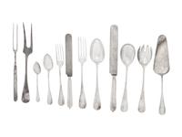 A German Silver-Plate Flatware Service