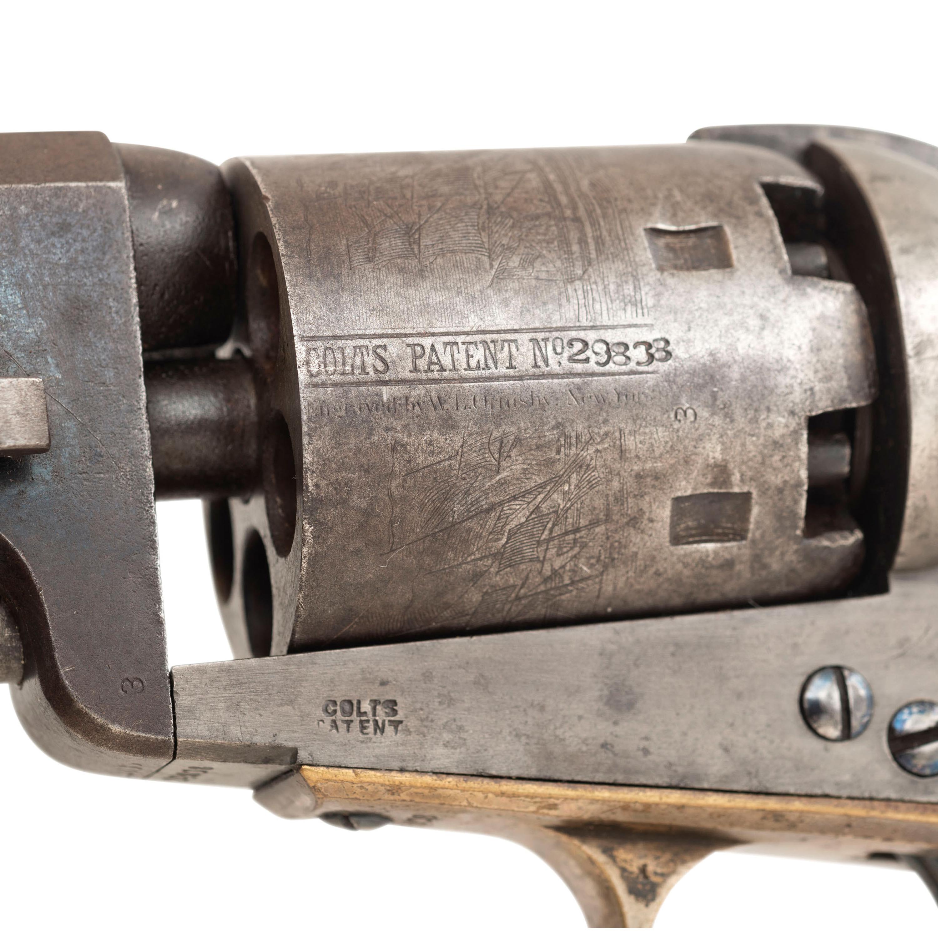 Cased Colt 3rd Model Navy with Accessories