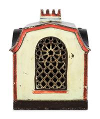 A J. and E. Stevens 'Magic' Cast Iron Mechanical Bank