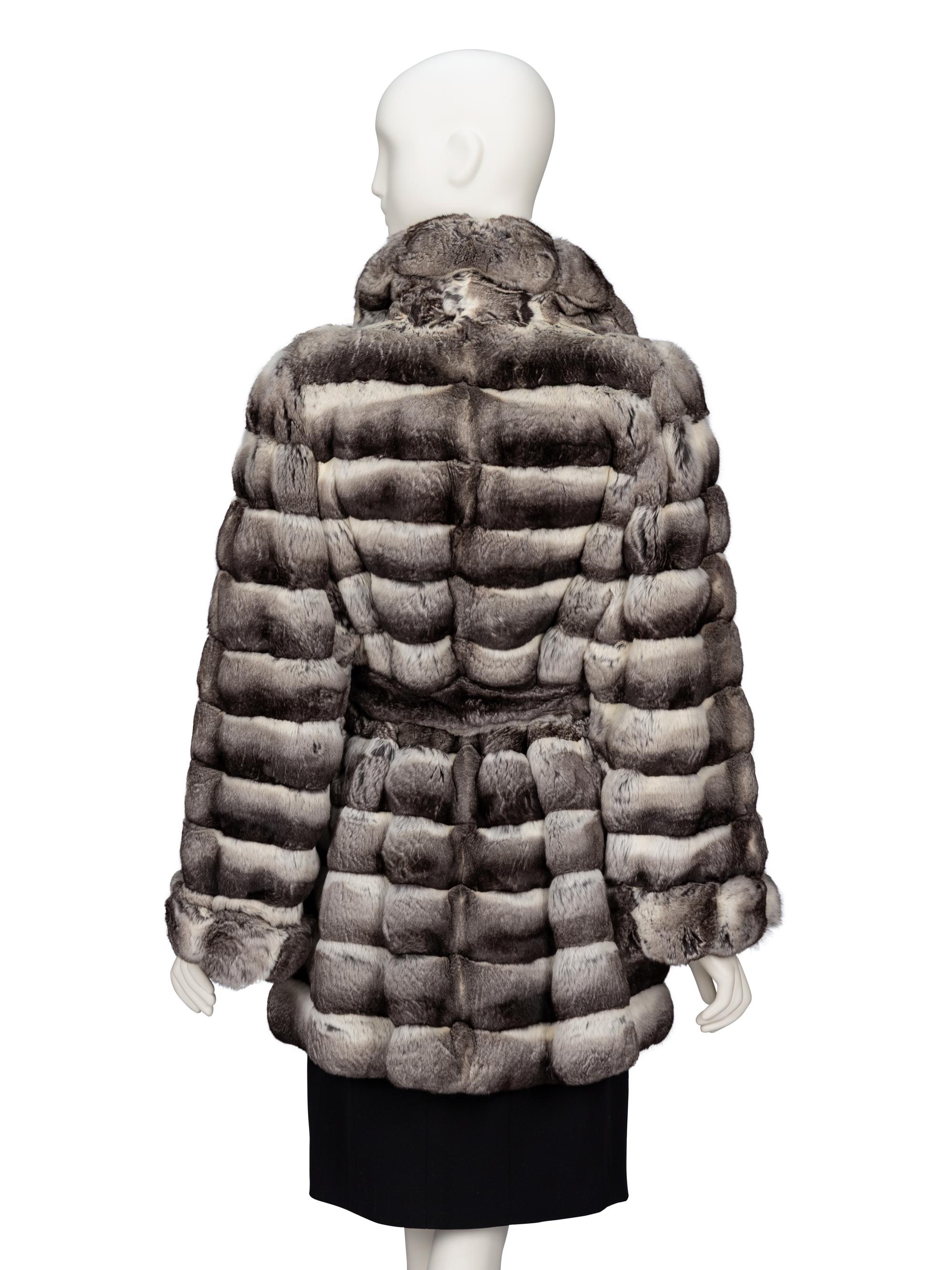 Mary McFadden, Chinchilla Fur Coat