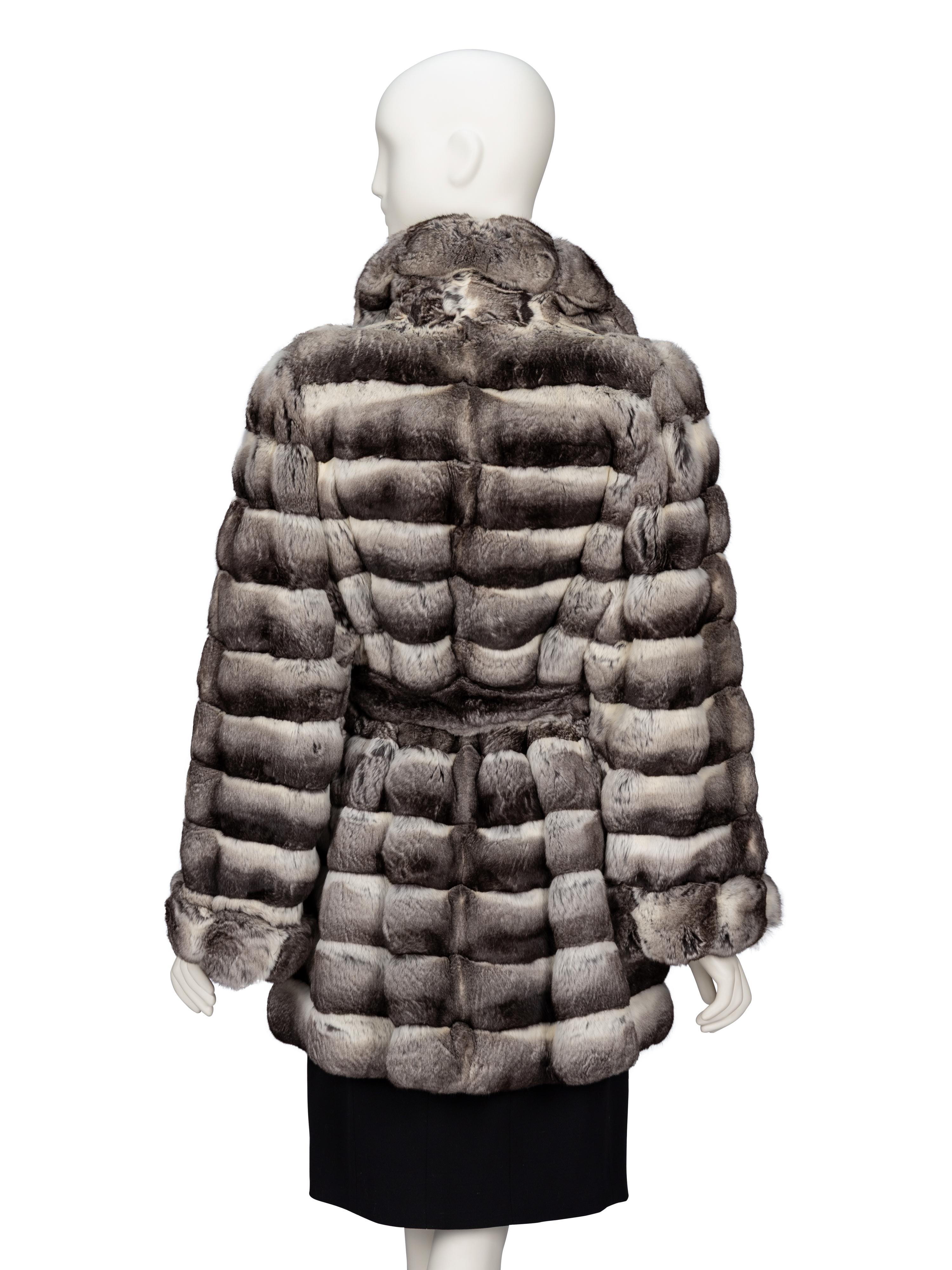 Mary McFadden, Chinchilla Fur Coat
