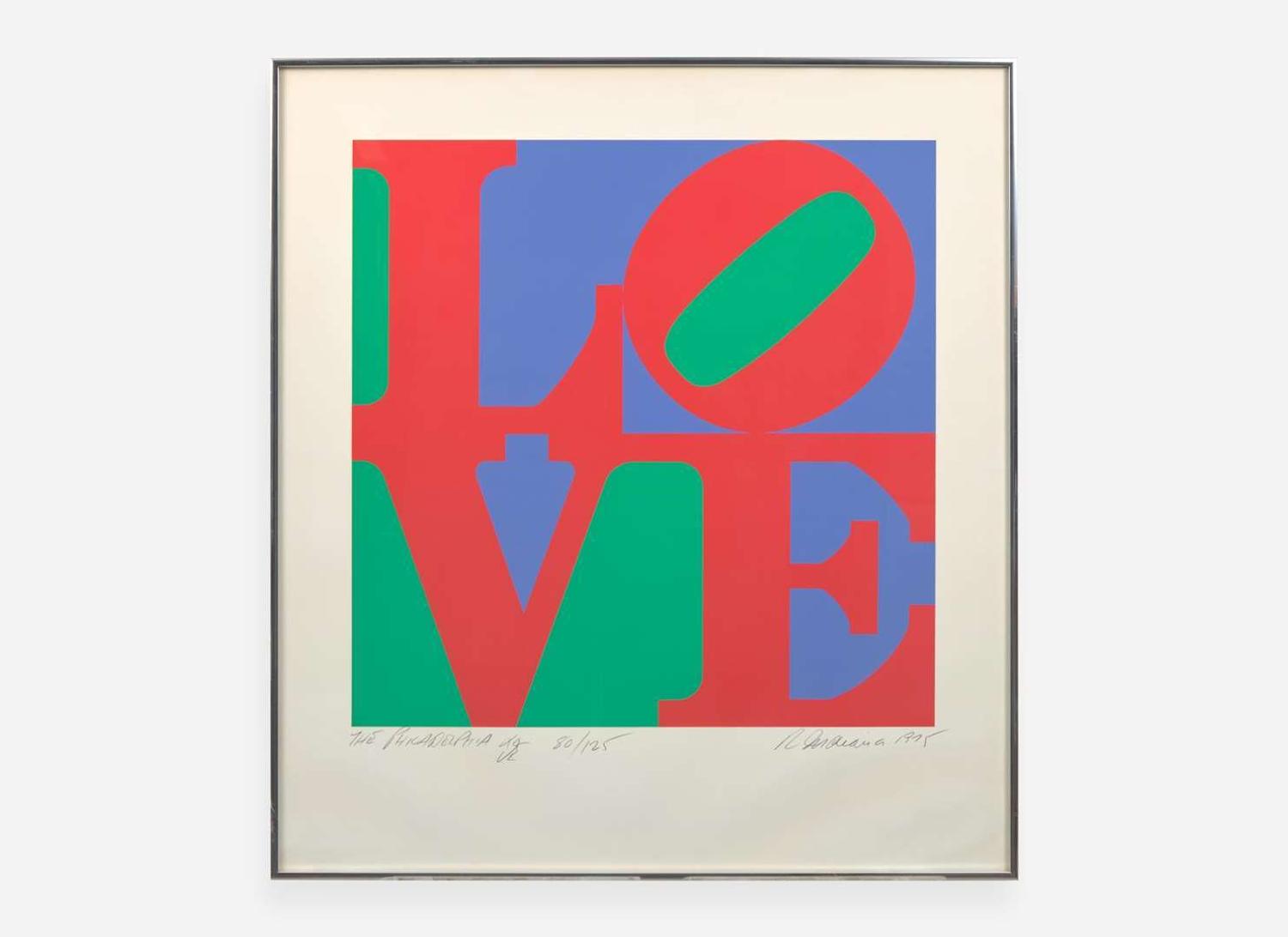 Robert Indiana (American, 1928-2018), The Philadelphia Love
