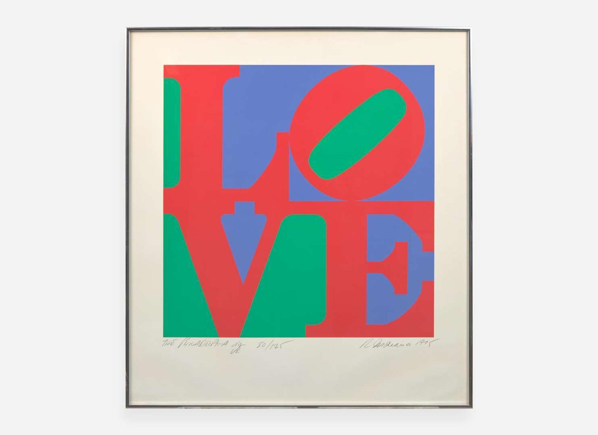Robert Indiana (American, 1928-2018), The Philadelphia Love