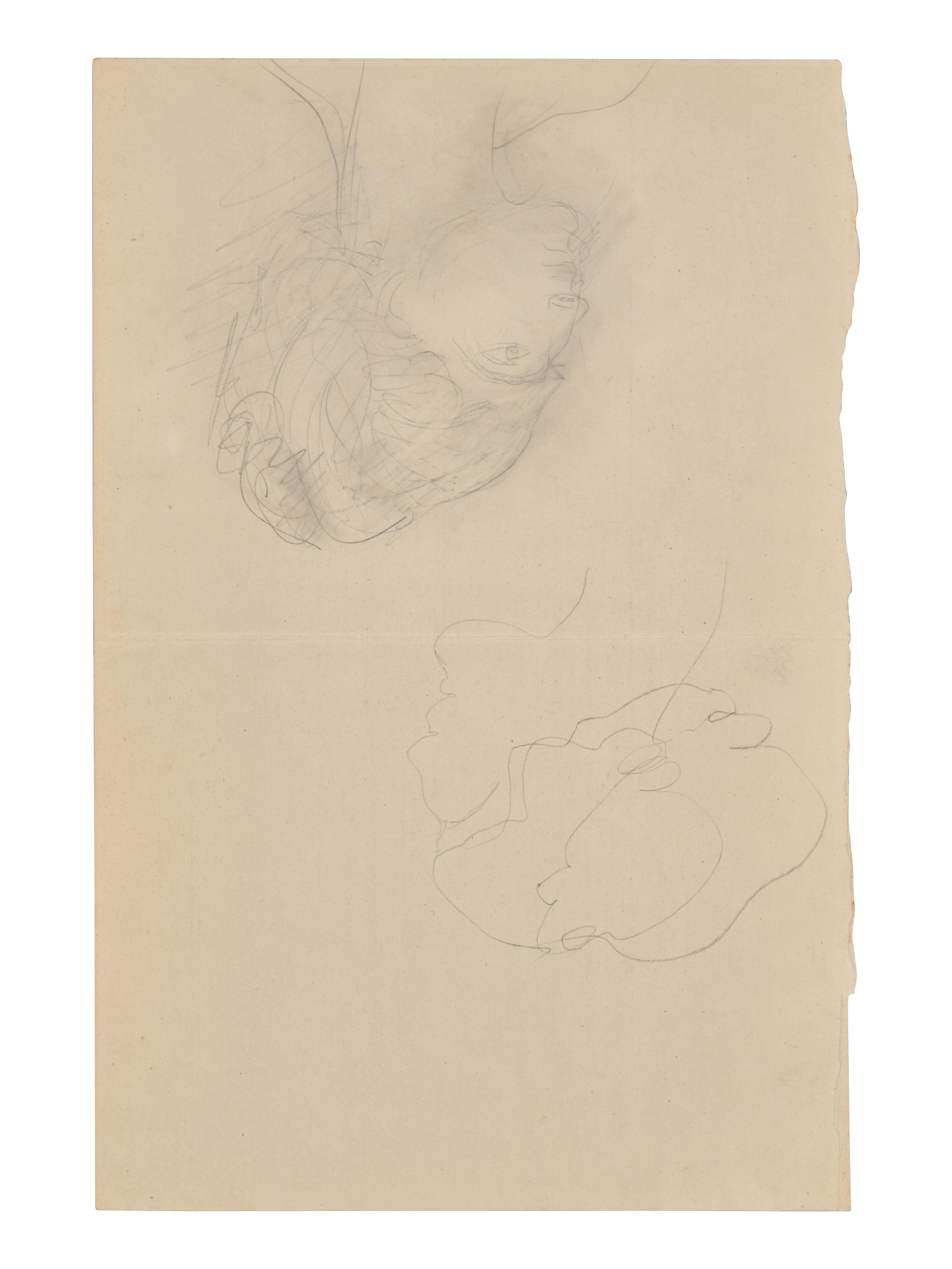 Études de Têtes (A Double-Sided Work)