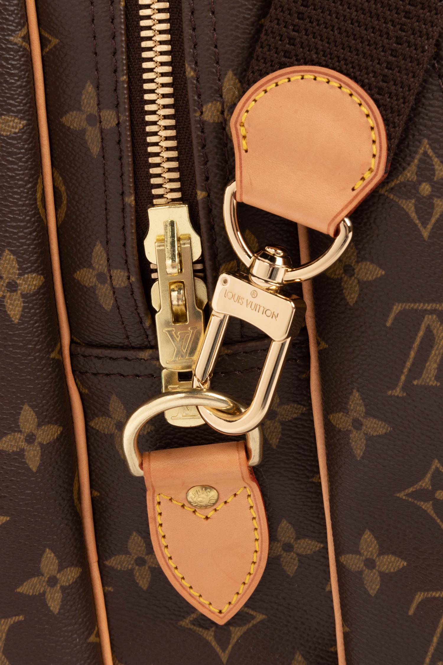 Louis Vuitton Alize Travel Bag Luggage, 1980-1990s