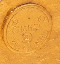 Chanel, Quilted Logo Cuff Bracelet