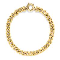 An 18 Karat Yellow Gold Necklace,