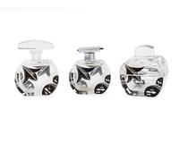 Three-Piece Art Deco Glass Vanity Set — 20TH CENTURY