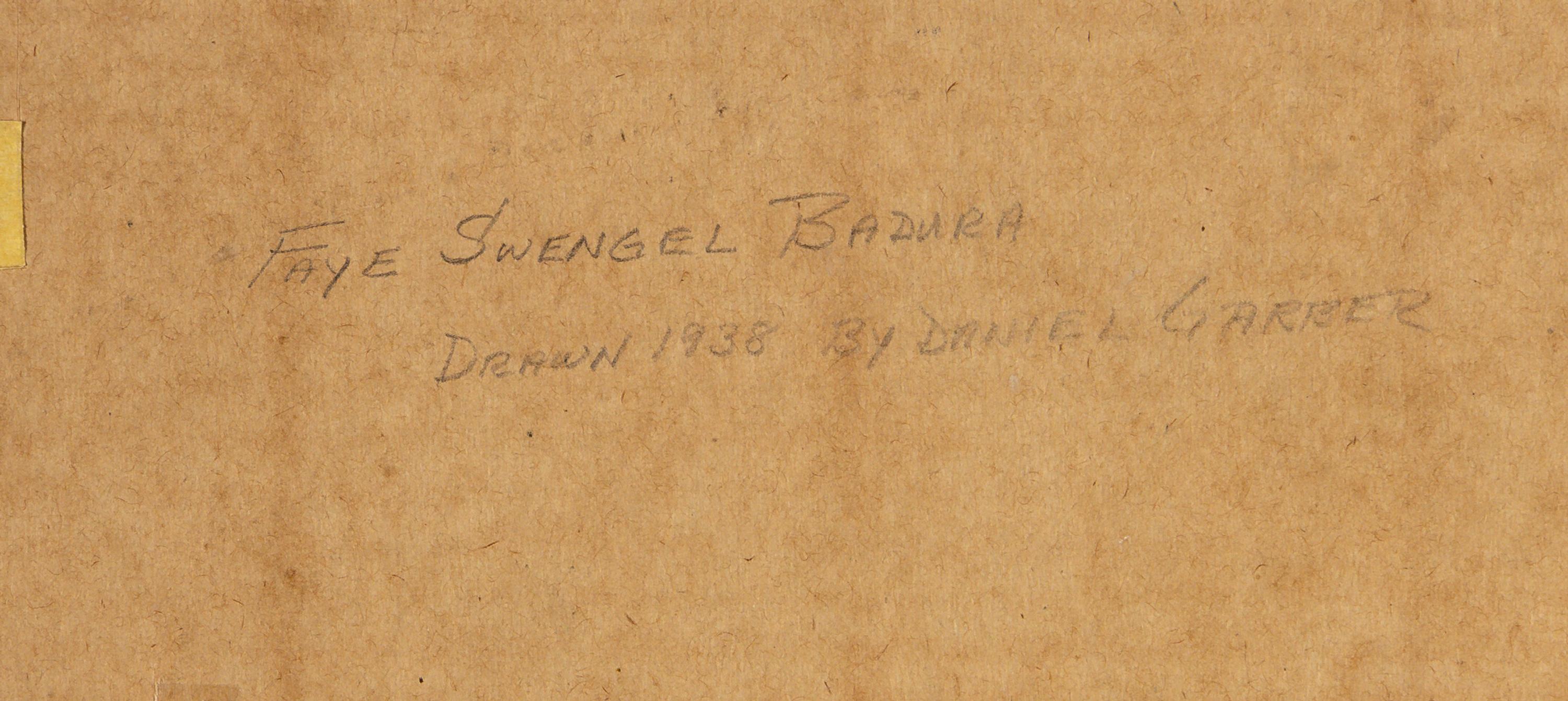 Portrait Faye Swengel BaduraI , 1938