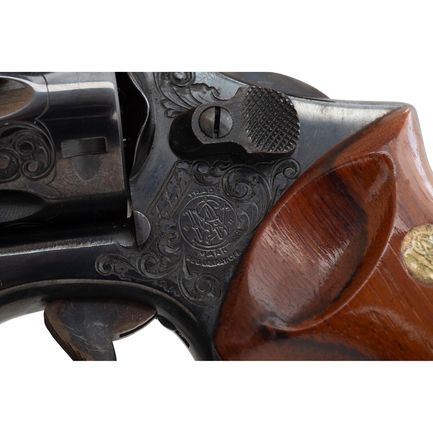 *Factory Class C Engraved Smith & Wesson Model 19 Revolver in Factory Box