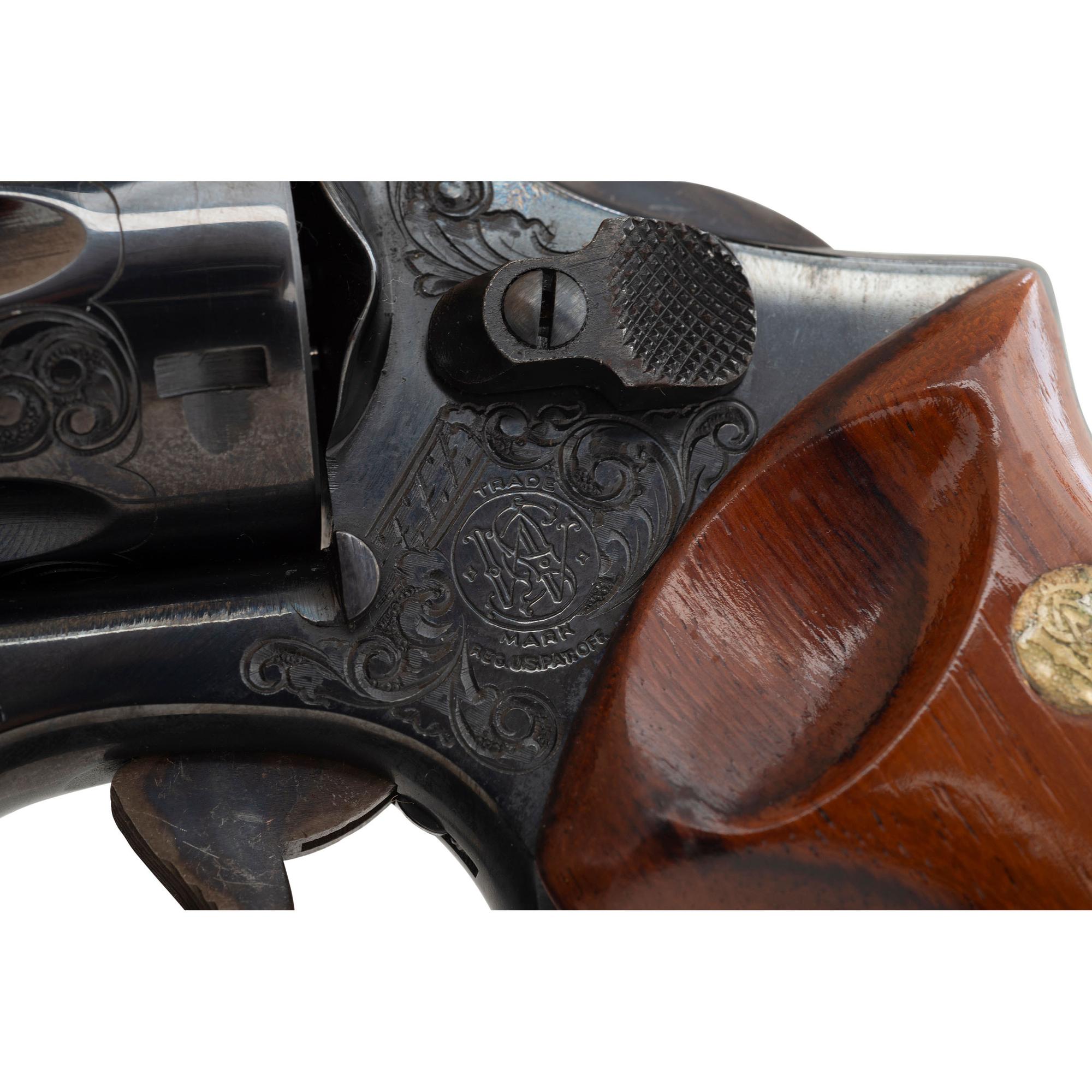 *Factory Class C Engraved Smith & Wesson Model 19 Revolver in Factory Box