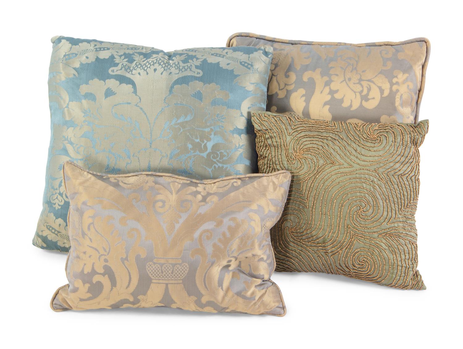 A Collection of Twenty-Five Tapestry, Needlepoint and Other Pillows