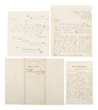 [CIVIL WAR]. Papers of Major Seneca Roe Cowles (1828-1901), Co. D, 10th New York Heavy Artillery, the "Black River Artillery."
