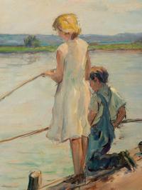 Fishing , c. 1932