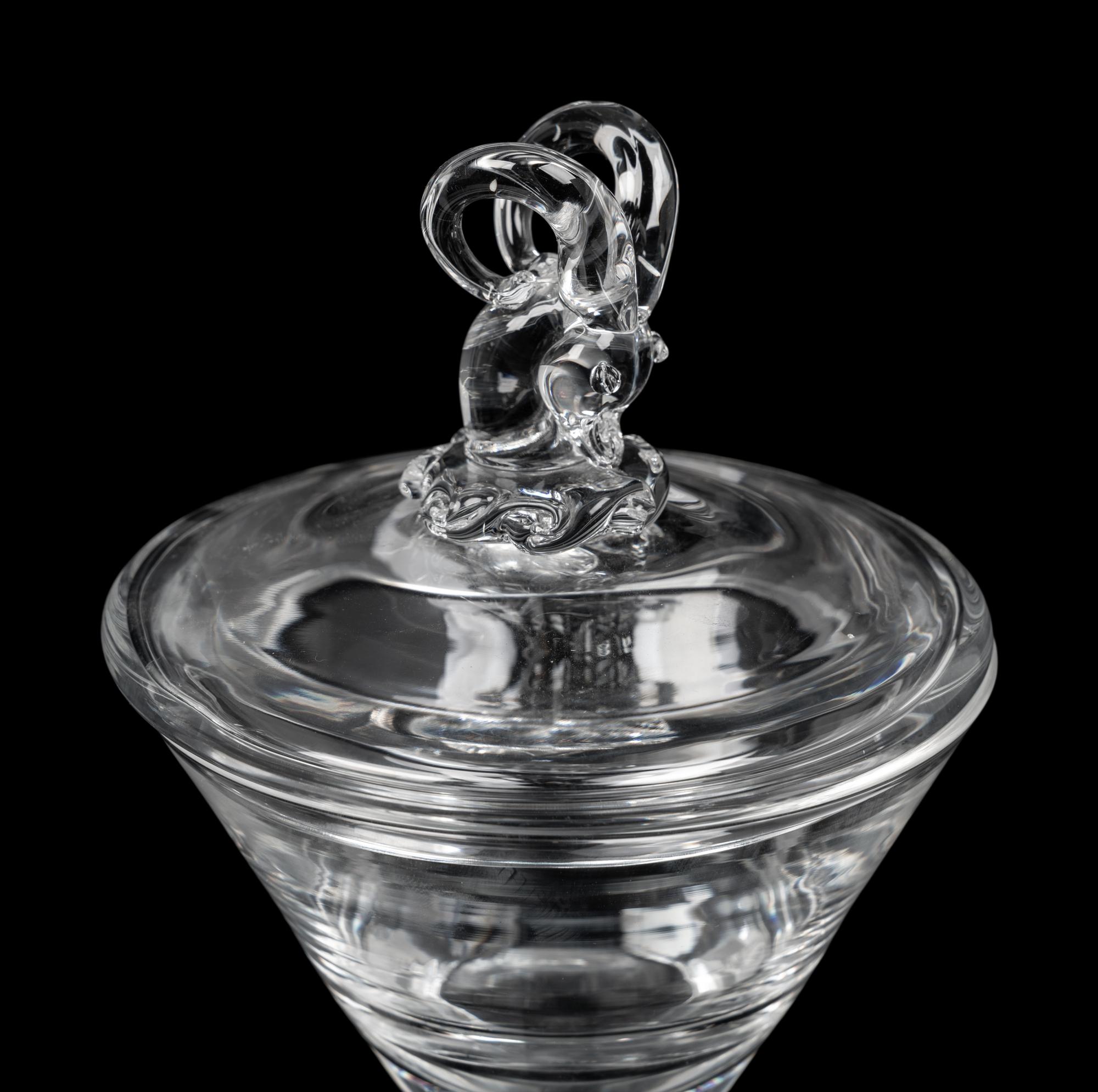 Two Steuben Glass Articles