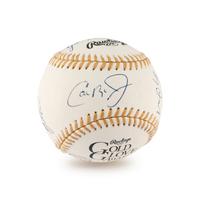 A Gold Glove Winners Multi Signed Autograph Baseball (Beckett Authentication Services)